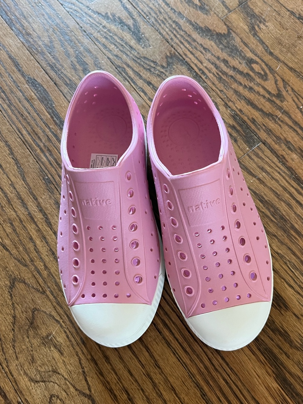 Native Slip-On Kids Shoes - Pink